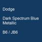 Preview: Dodge, Dark Spectrum Blue Metallic, B6 / JB6.